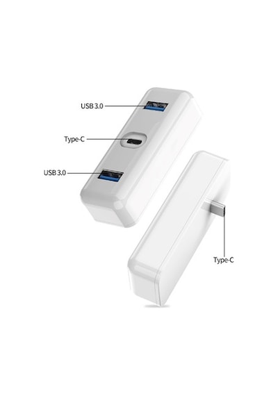 Usb Çoğaltıcı Çoklayıcı Usb-C Şarj Aleti Kılıfı Usb-C 61W-87W