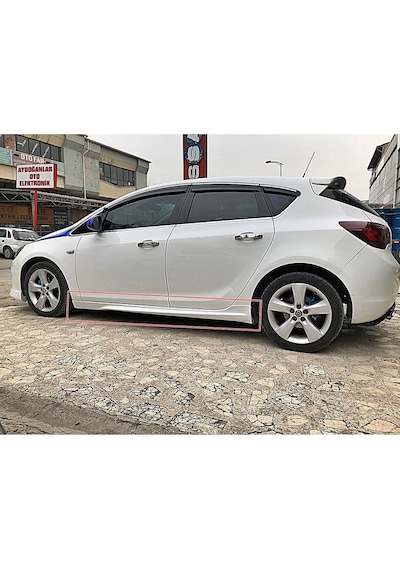 Opel Astra J Opc Marşpiyel Sağ Sol Takım Fiberglass Boyasız