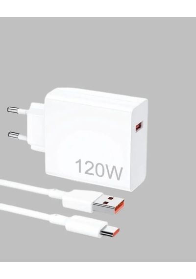 120 Watt Hızlı Şarj Adaptörü Samsung S20 S21 S22 S23 Uyumlu .