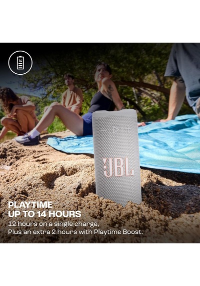 Grip Bluetooth Hoparlör, Beyaz, Jbl Pro Ses, Aı Sound Boost, Ip68 Su Geçirmez Ve Toz Geçirmez, Ambiyans Aydınlatmas