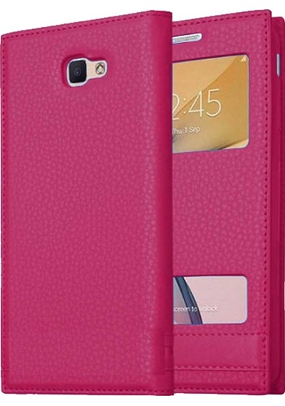 Samsung Galaxy A3 2016 A310 Uyumlu Pencereli Kapaklı Magnum Kılıf
