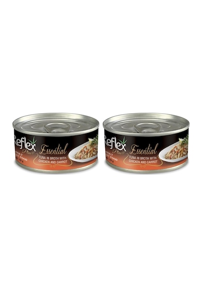 Plus Esse Kedi Konserv Ton Tavuk Havuç 70gr 2li Paket