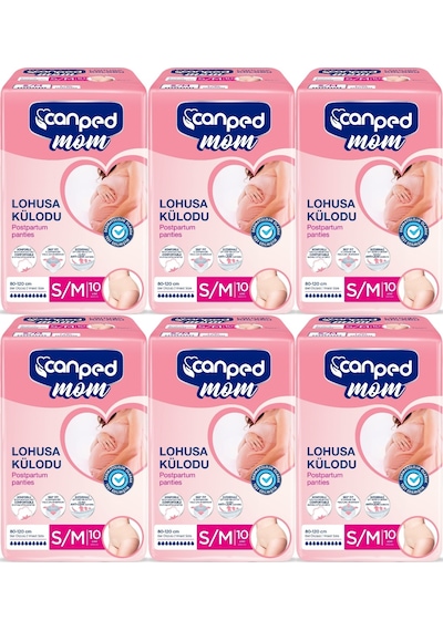 Canped Mom Lohusa Külodu - Külot Bez S -small / M- Medium 60 Adet