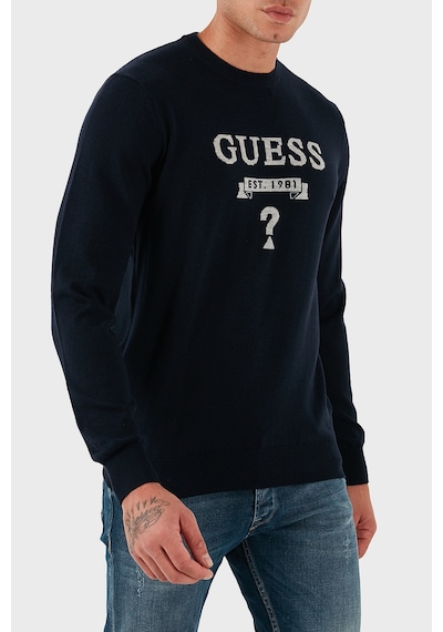 Guess Erkek Kazak M5yr00 Z0122 G7v2 Lacivert Lacivert