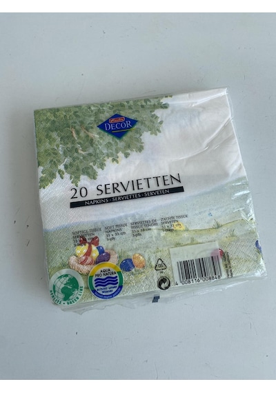 Herlitz Decor Tavşan Desenli Kağıt Peçete 20li 33x33cm