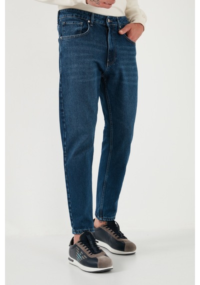 Buratti Streç Pamuklu Slim Fit Normal Bel Boru Paça Jeans Erkek Kot Pantolon 5900S28Milano Lacivert Buratti Streç Pamuklu Slim Fit Normal Bel Boru Paça Jeans Erkek Kot Pantolon 5900S28Milano Lacivert