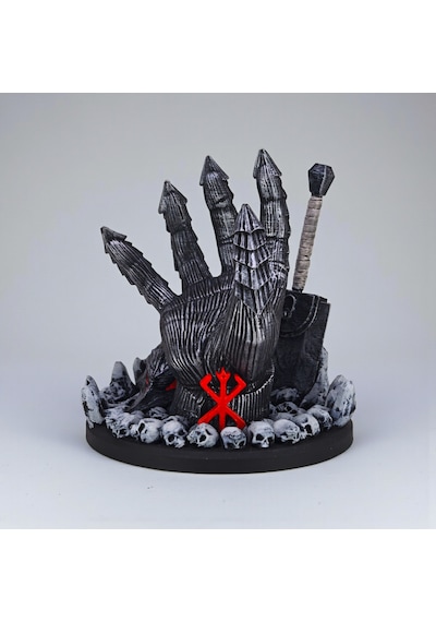 Berserk Skull Knight & Guts Sword Kol Tutucu Joystick Kumanda Standı Ps5 - Ps4 - Xbox