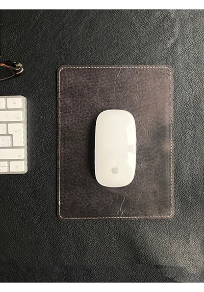 Mousepad Hakiki Deri