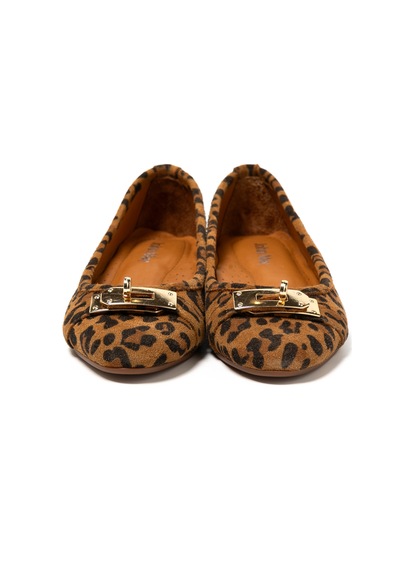 Babet Kadın Mar-25y-194-6050 John May Taba Leopar Taba