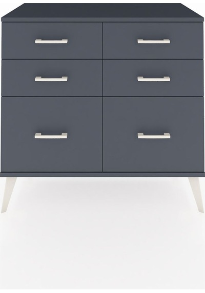 Hyperion Şifonyer 6 Çekmeceli 88x44x80 Antrasit-antrasit Antrasit Hyperion Şifonyer 6 Çekmeceli 88x44x80 Antrasit-antrasit Antrasit
