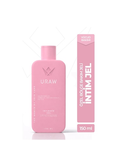 Uraw Hassas Bölge İçin Nazik Temizlik Ferahlık ve Günlük Bakım İntim Yıkama Jeli 150 ML