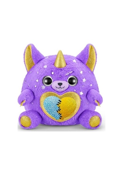 Raınbocorn Monstercorn Surprız Pelus-9297 Mor Boynuz