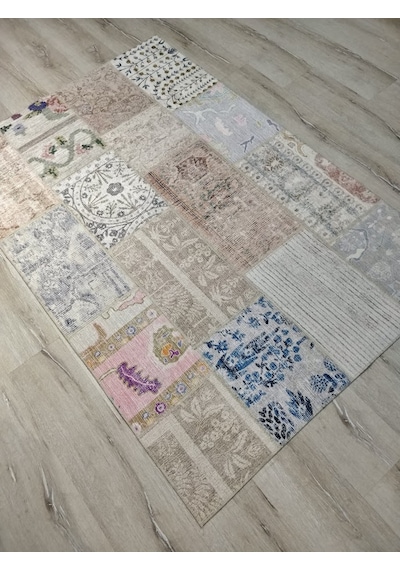 Norm Elegance Patchwork Patchwork Bej Krem 120x180 Cm