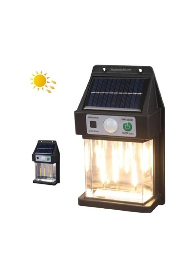Güneş Enerjili Duvar Lambası Yx-666 3w Bx40 Çok Renkli