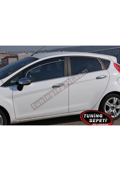 Ford Fiesta 2009 - 2017 Kapı Kolu Paslanmaz Çelik