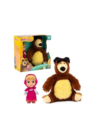 Giochi Preziosi Masha&bear Masha&koca Ayi 23cm Bebeké Açık Bej