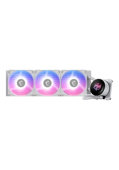Mpg Corelıquıd P13 360 Whıte 360 Mm Beyaz Argb Gen2 2.1 Lcd Ekranlı Sıvı İşlemci Soğutucusu