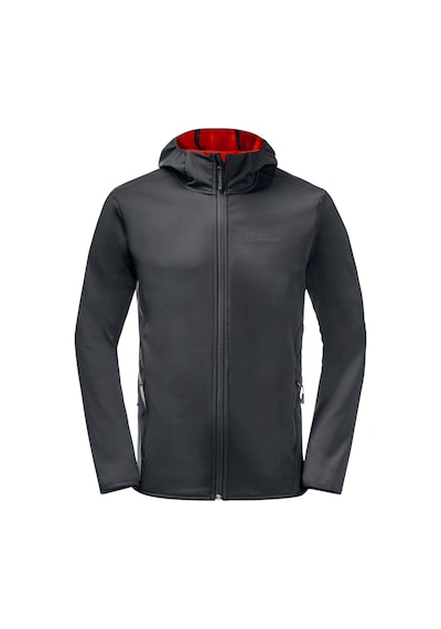 Jack Wolfskin 1307471-6350 Bornberg Hoody Erkek Ceket Siyah