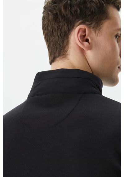 Lacoste Men's Full Zip Hoodie Sweatshirt Erkek Kapüşonlu Tam Fermuar Sweatshirt Siyah Siyah