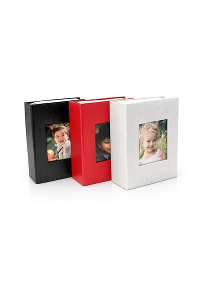 100'lük Deri Pencereli Fotoğraf Albümü - 10x15cm Ve 100 Adet Fotoğraf Baskısı