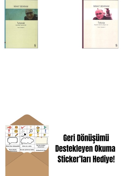 Tutanak + Tekzip + Okuma Sticker'ları