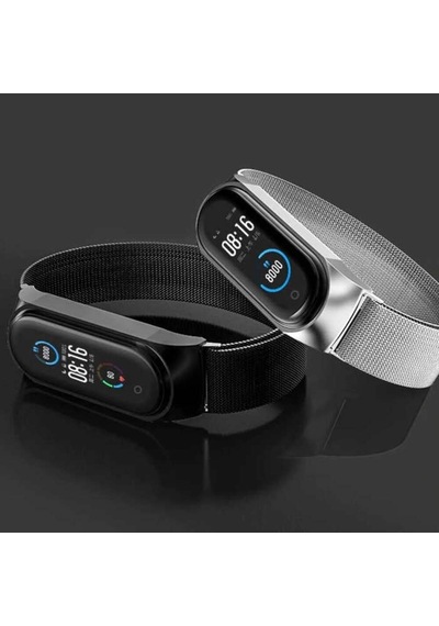 Xiaomi Mi Band 5 Zore Krd-01 Metal Kordon