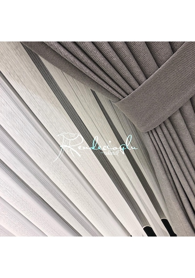 Tül Perde Brillant D018497 Vitella Koleksiyon Ürünü Çok Renkli