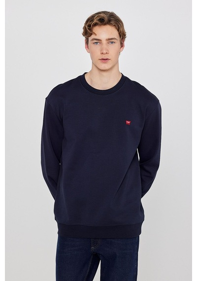Wrangler Pamuklu Regular Fit Normal Kesim Bisiklet Yaka Logo Detaylı Sweatshirt Lacivert Wrangler Pamuklu Regular Fit Normal Kesim Bisiklet Yaka Logo Detaylı Sweatshirt Lacivert