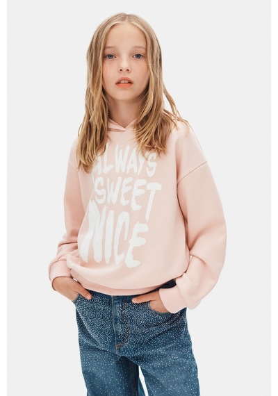 Xo Kids Kız Çocuk Sweatşirt 8-14 Yaş 39323 Pudra Xo Kids Kız Çocuk Sweatşirt 8-14 Yaş 39323 Pudra