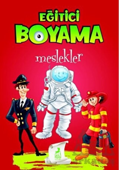 Eğitici Öğretici Boyama - Meslekler