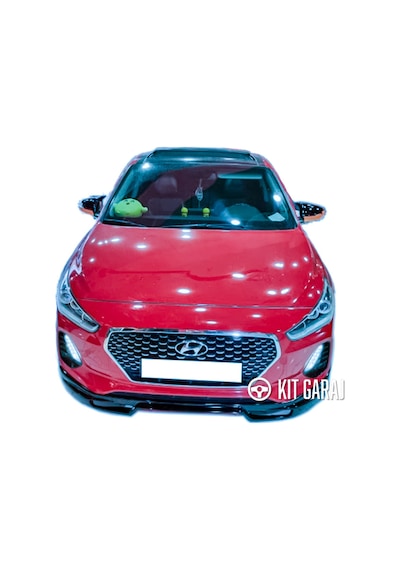 Kit Garaj Hyundai I30 2017 Makyajlı Ön Ek Plastik Sportif & Dayanıklı Tasarım Boyasız