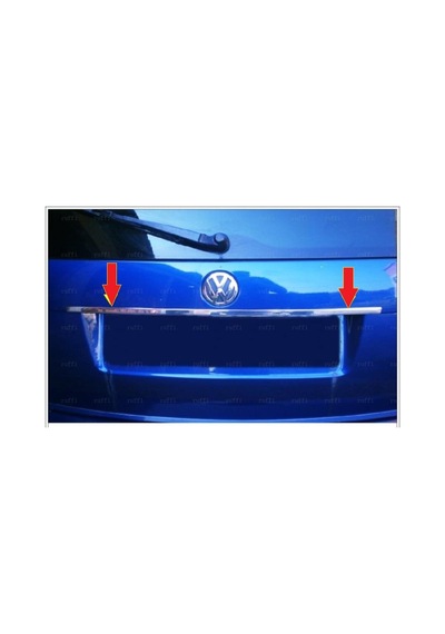 Ebal Otomotiv VW Jetta Krom Bagaj Çıtası 2005-2010 arası Paslanmaz Çelik