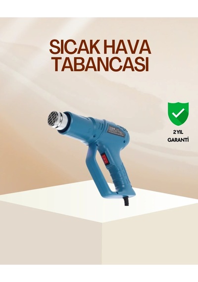 Ers- Endüstriyel 2000w Isı Tabancası Plastik Boru Lehim Boya Çıkarma