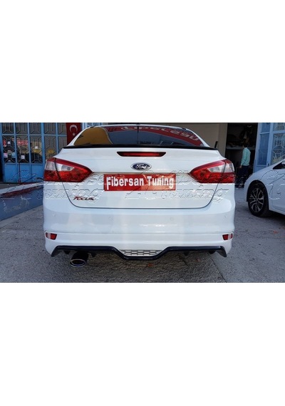 Ford Focus 3 Sedan Arka Tampon Eki------Fibersan  Tuning