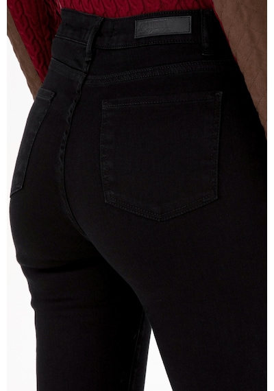U.S. Polo Assn. Kadın Siyah Skinny High Waist Fit Jean Pantolon 50307812-DN0027