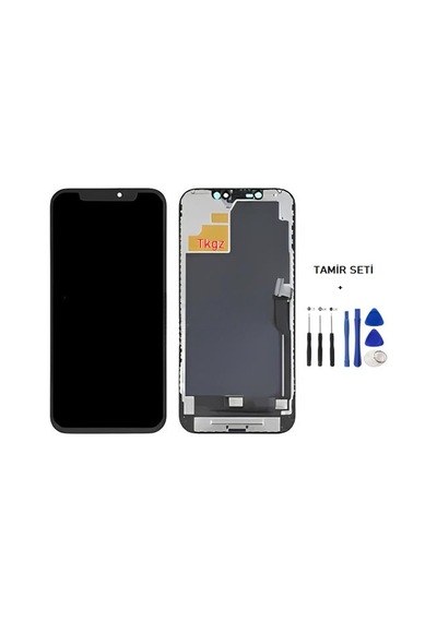 Apple Uyumlu iPhone 12 Pro Max Lcd Ekran Dokunmatik - A - Kalite Jk Marka + Tamir Seti