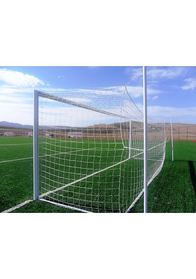 Adelinspor Silver Futbol Kale Filesi 7.32x2.44x2.0 M 3 MM Çok Renkli