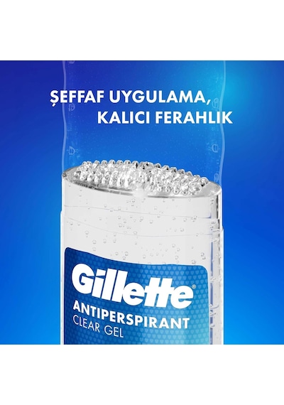 Gillette Arctic Ice Terlemeyi Önleyici Şeffaf Jel Deodorant 70 Ml