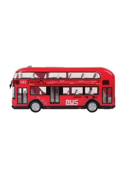 Lc-31350 Lets Drive Sesli Ve Işıklı Tur Otobüsü Çok Renkli