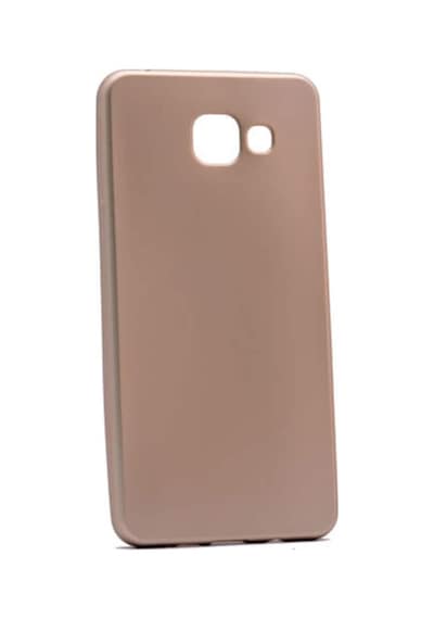Samsung Uyumlu Galaxy A3 2016 Kilif Mat Estetik Silikon Gold 251607052