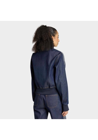 Adidas Firebird Denim Kadın Mavi Ceket Kq6491