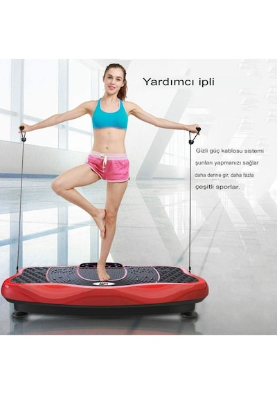 3d Titreşimli Müzikli  Egzersiz Plaka Makinesi Fitness İçin Tam Tüm Vücut Titreşimli Makine