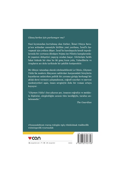 Göçmen Yıldız - Jean-Marie Gustave Le Clezio -  Can Yayınları