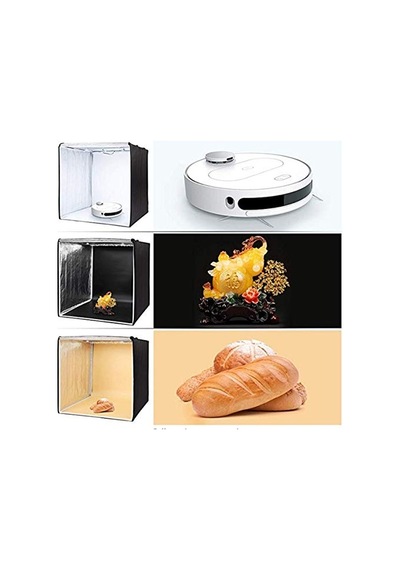 Triline 60x60cm Profesyonel Stüdyo Led Işıklı Ürün Fotoğraf Çadırı