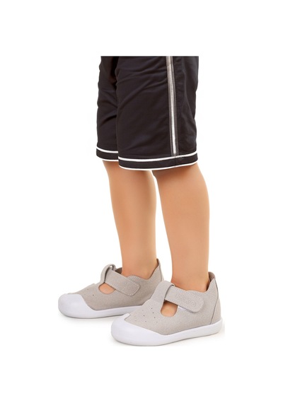 Kiko Kids Elroy Cırtlı Erkek Bebek Günlük Ayakkabı Gri