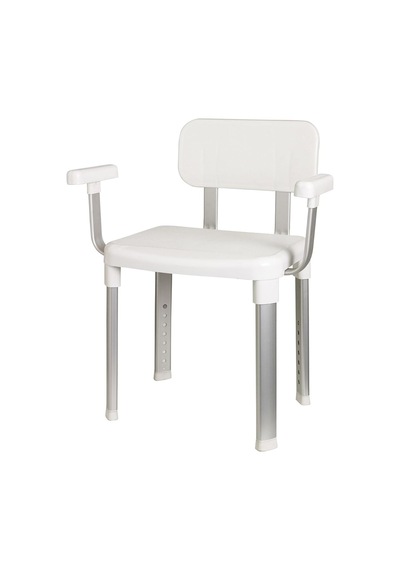 Primanova M-kv19-01 Cappadocia Sırt Ve Kol Destekli Banyo Sandalyesi Sku: Smg8690010157423 Açık Gri
