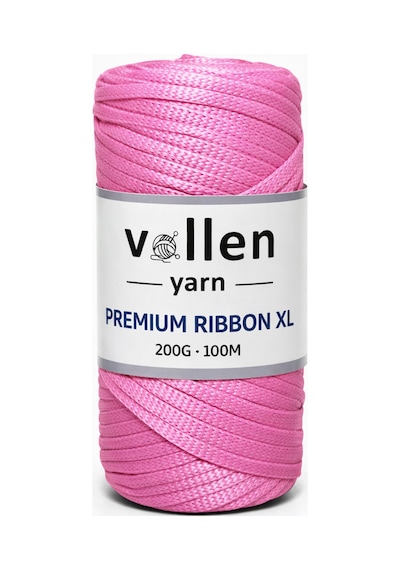 Premium 200gr Polyester Ribbon Ip,makrome Ipi,çanta Ipi,bileklik Ipi,hobi Ipi,supla Ipi,pembe