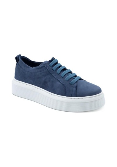 Freefoot 221150 Açık Mavi Nubuk Kadın Sneaker 001