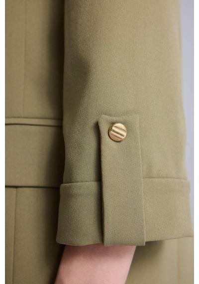 Defacto Oversıze Basıc Blazer Ceket C3215AX26SM Haki