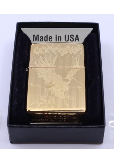 Zippo American Eagle Gold Dizayn Çakmak